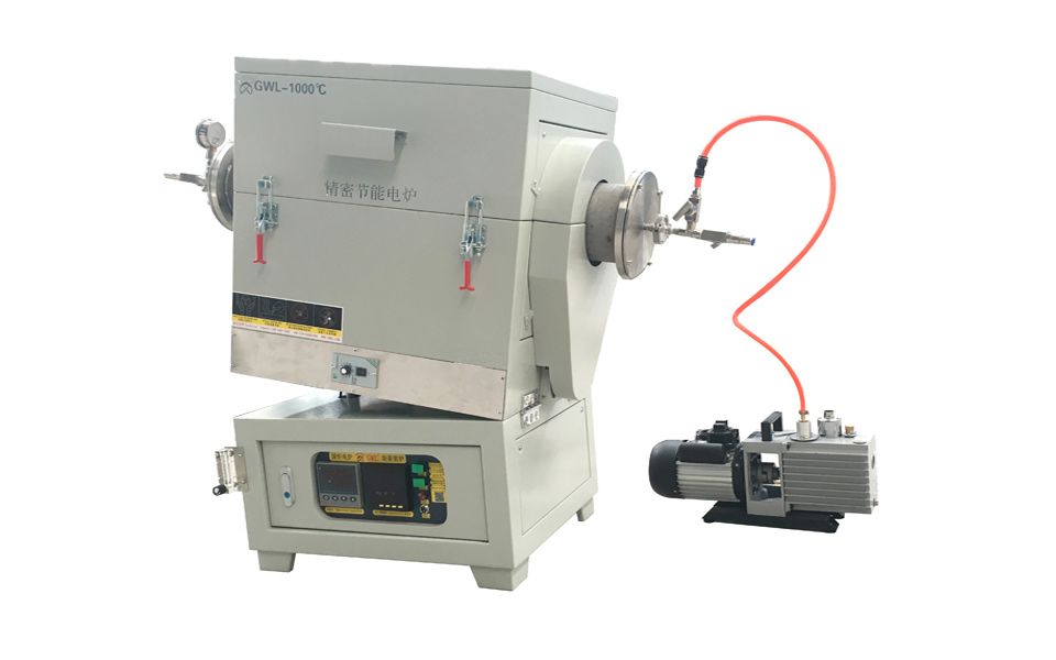 可倾斜旋转真空气氛管式炉